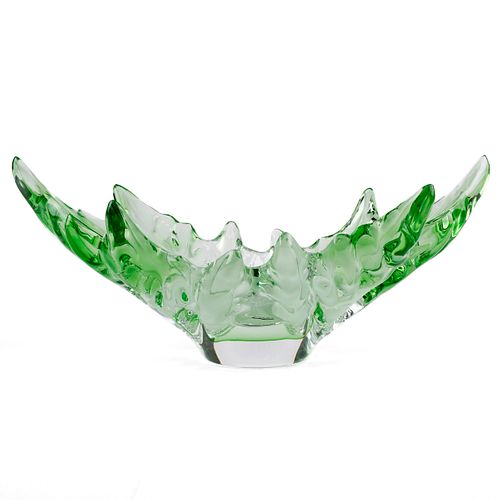 LALIQUE CHAMPS ELYSEES GREEN CRYSTAL