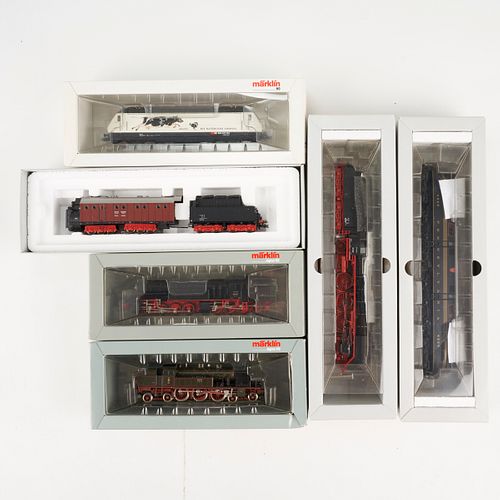 GRP: 6 MARKLIN HO SCALE MODEL DIGITAL