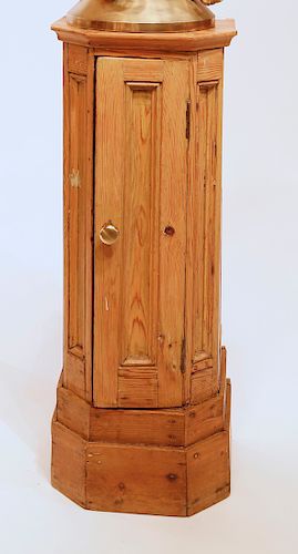 19TH CENTURY ENGLISH PINE STAND19th 37fed2