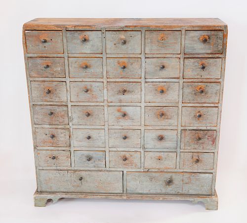 19TH CENTURY 32 DRAWER APOTHECARY 37fef5