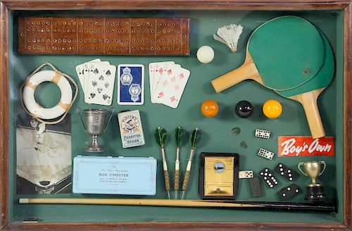 SHADOWBOX COLLECTION OF VINTAGE AND