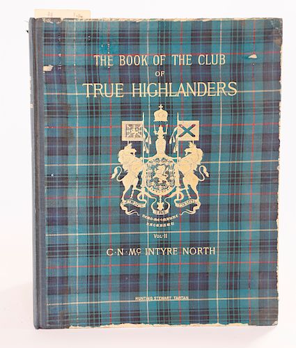 THE BOOK OF THE CLUB OF TRUE HIGHLANDERS 37ffc5