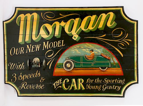 ANTIQUE STYLE MORGAN CAR COMPANY  37ffe2