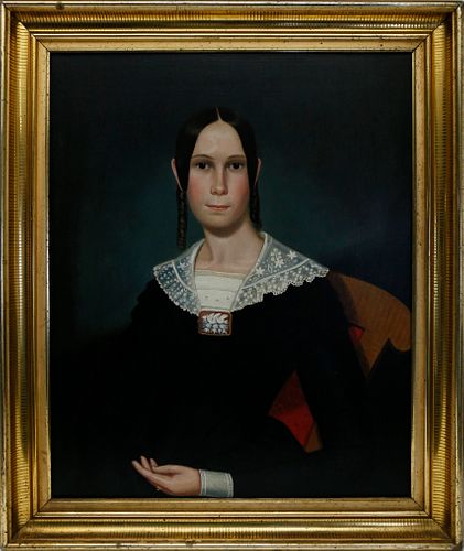 AMERICAN PORTRAIT OF A YOUNG WOMAN  37d94d