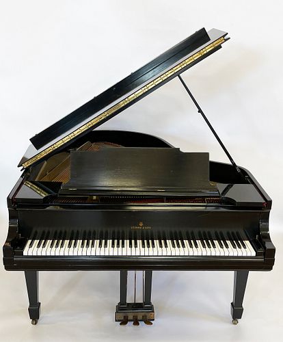 1936 STEINWAY & SONS BLACK LACQUER BABY