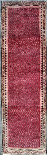 VINTAGE HAND KNOTTED MAHAL CARPET 37da6b