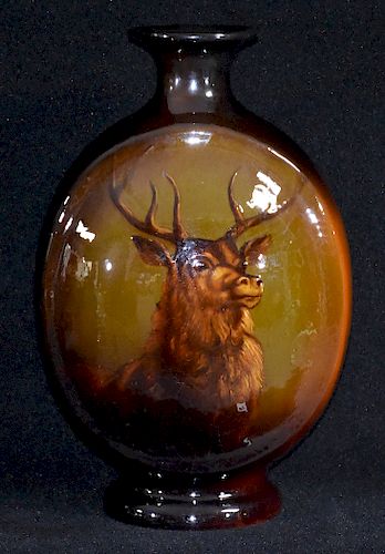 ROSEVILLE ROZANE ELK PORTRAIT VASE