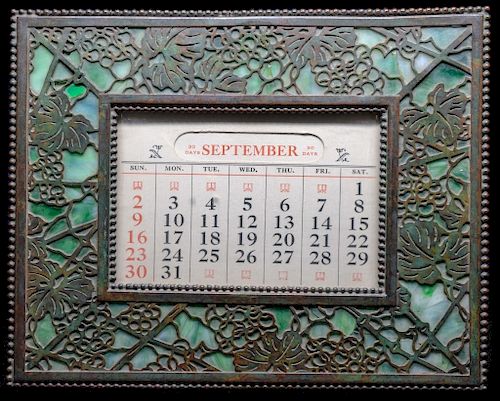 TIFFANY STUDIOS NY GRAPEVINE PATTERN 37db17