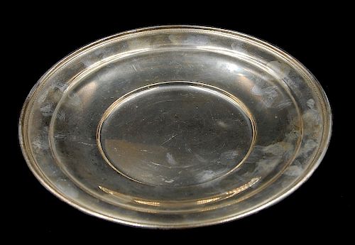 S. KIRK SON STERLING SILVER PLATES.