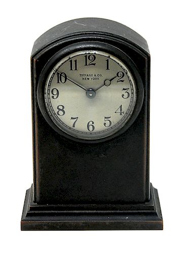 TIFFANY CO. BRONZE CLOCKTiffany Co.