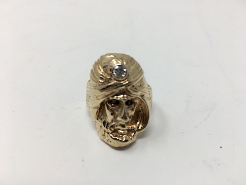 14K YELLOW GOLD SULTAN RING WITH 37dc00