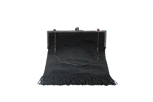 BLACK BEADED PURSEBlack Beaded 37dc99