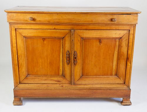 FRENCH PEARWOOD BUFFET, CIRCA 1820French