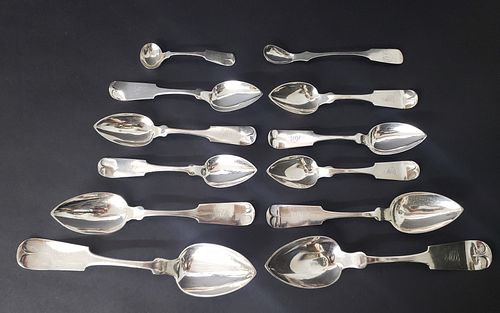 12 PIECES OF J.B. MCFADDEN & SON