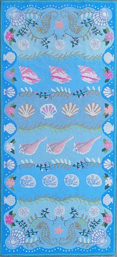 CLAIRE MURRAY RUG WITH SHELLS AND 37dea0