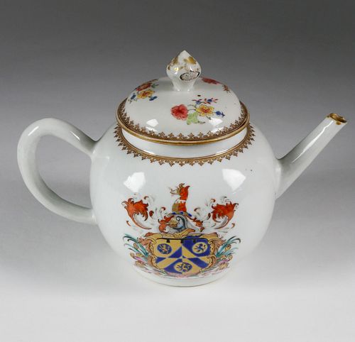 ARMORIAL CHINA TRADE PORCELAIN 37dfea