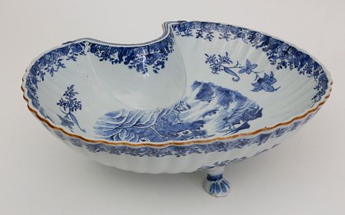 CHINESE EXPORT PORCELAIN BLUE FOOTED 37e036