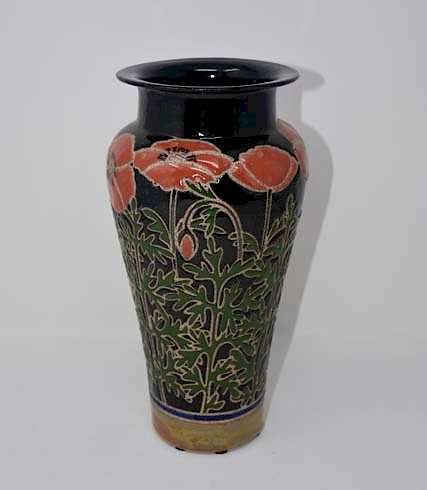 11" CATHRA-ANNE BARKER VASE11"