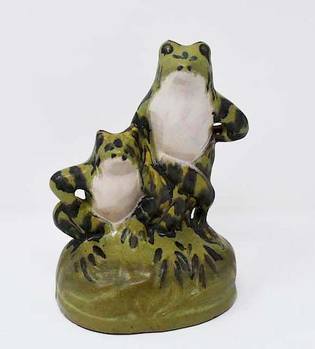 POTTERY FROGPottery frog 8 H Condition  37e055