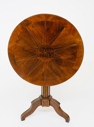 CHARLES X BRASS-MOUNTED MAHOGANY AND