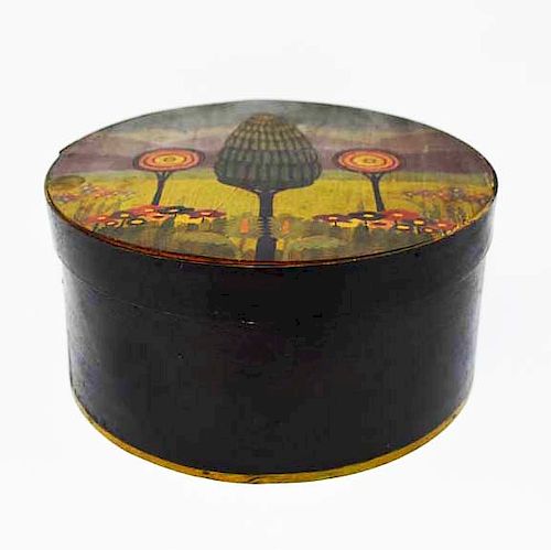 DECORATED WOODEN STORAGE BOXDecorated 37e12a