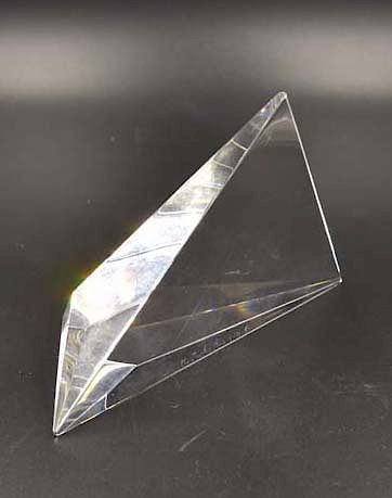 SIGNED CHRISTOPHER REIS GLASS SCULPTURESigned