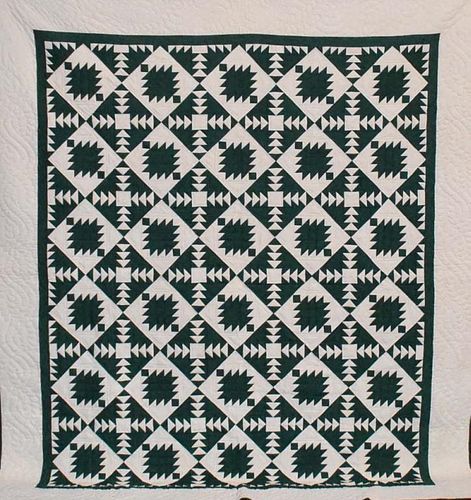 HAND STITCHED AMISH QUILTHand stitched