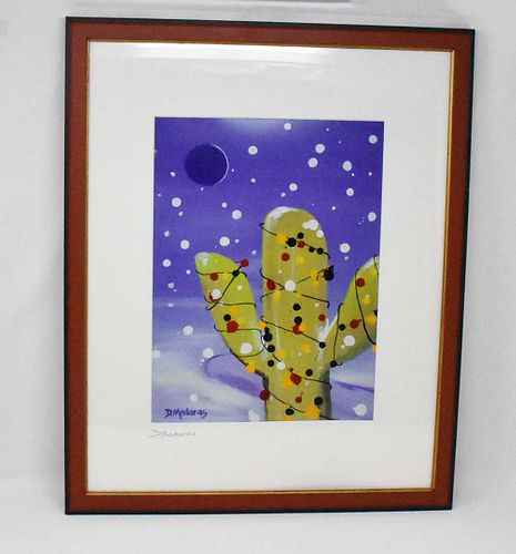 FRAMED ARTWORKFramed artwork signed 37e239