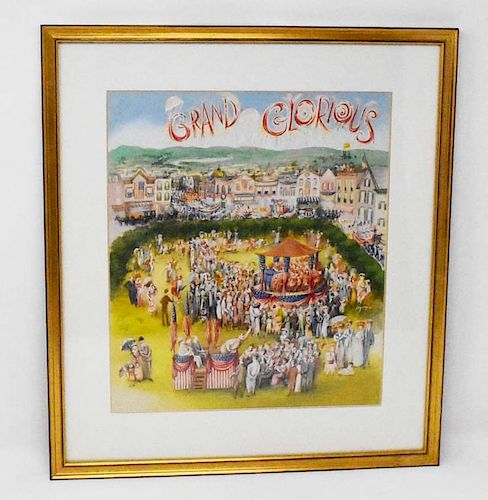 FRAMED PRINT GRAND GLORIOUS Framed 37e297