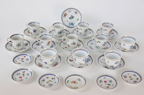 RICHARD GINORI PORCELAIN CUPS AND