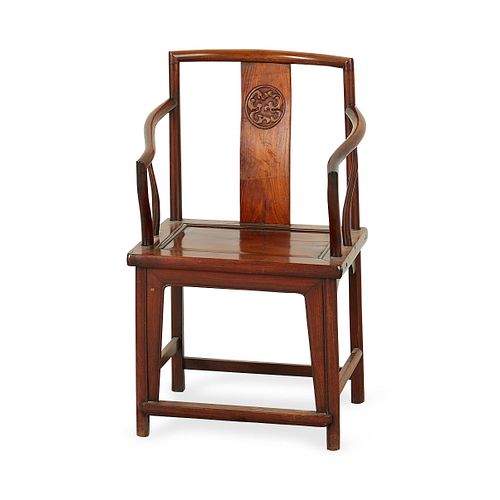CHINESE HONGMU LOW BACK ARMCHAIRMing style 37e3f5