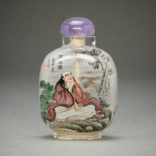 CHINESE INSIDE PAINTED SNUFF BOTTLE 37e41d