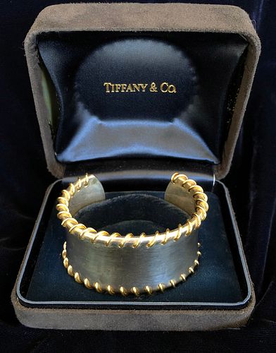 TIFFANY CO 18K YELLOW GOLD AND 37e596