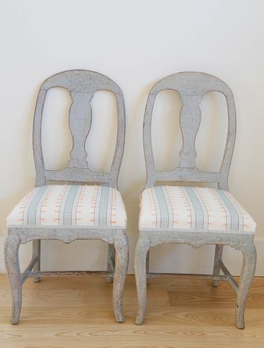 PAIR OF SWEDISH GUSTAVIAN STYLE