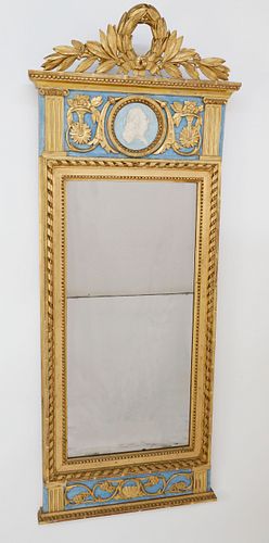 SWEDISH GUSTAVIAN PIER MIRROR,