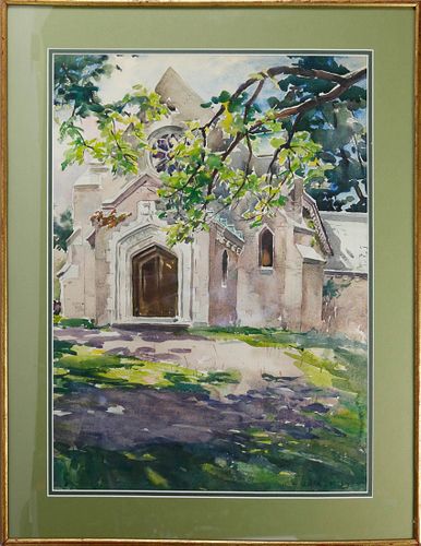 WILLIAM LESTER STEVENS WATERCOLOR