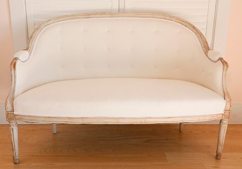 FRENCH LOUIS XIV STYLE SETTEE,