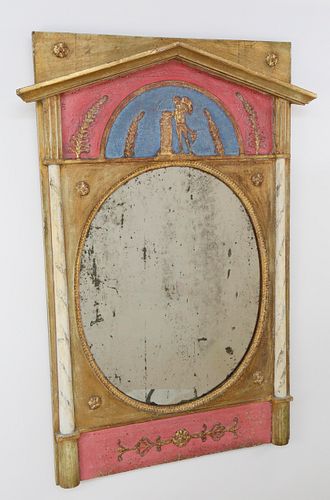 SWEDISH NEOCLASSICAL MIRROR CIRCA 37e769