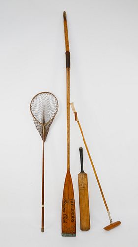 COLLECTION OF ANTIQUE SPORTING