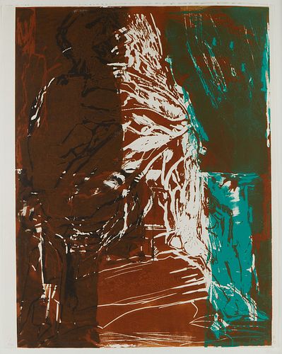 PER KIRKEBY LINOCUT FROM ERSTE 37e877