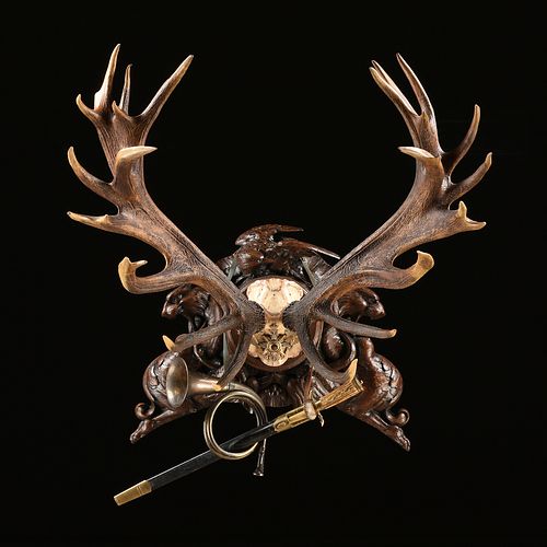 A GERMAN IMPERIAL/ROYAL RED STAG TROPHY