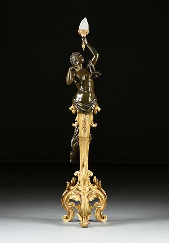 A FRENCH BELLE ÉPOQUE GILT AND
