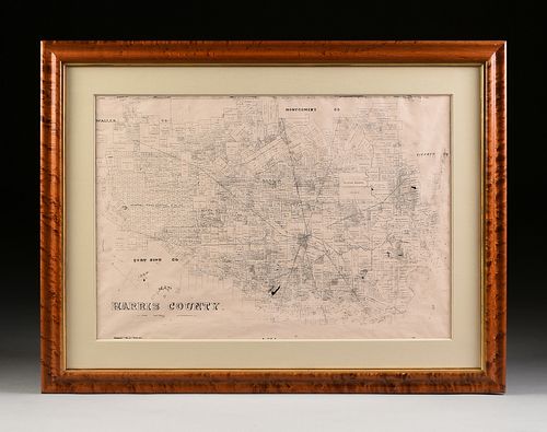 A FACSIMILE CADASTRAL MAP, MAP OF HARRIS