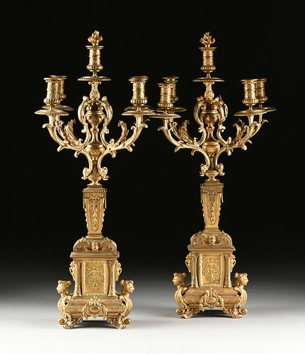 A PAIR OF RENAISSANCE REVIVAL GILT 381104