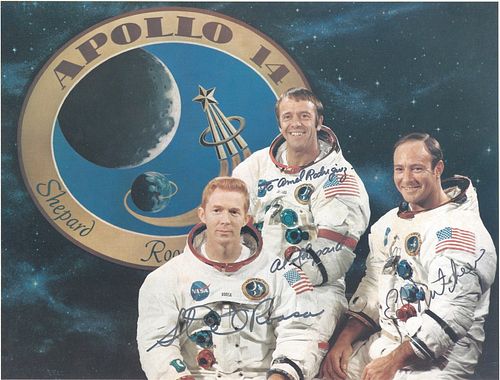 A GROUP OF THREE NASA PRINTS APOLLO 38110d
