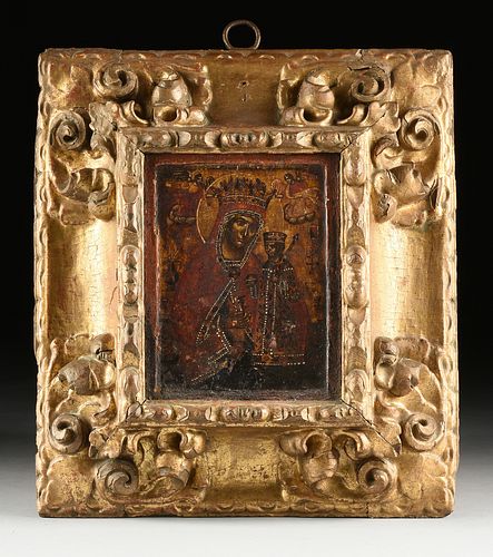 A RUSSIAN ORTHODOX ICON  38114c