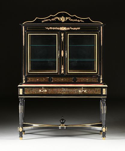 AN ANTIQUE CONTINENTAL ORMOLU MOUNTED 3811c2