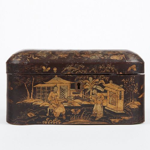 19TH C CHINESE EXPORT LACQUERED 3812c2