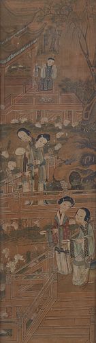 19TH C CHINESE PAINTING GOUACHE 3812ba