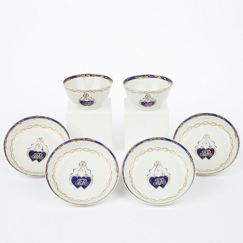 SET CHINESE EXPORT PORCELAIN TEA 3812ec